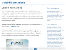 Tablet Screenshot of corsi-di-formazione.com